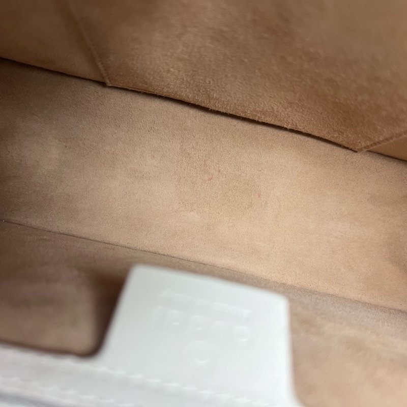 GUCCI 421882 白塞爾維亞斜肩包 中號-5