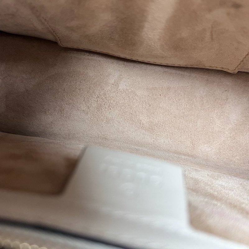 GUCCI 421882 白塞爾維亞單肩包 中號-6