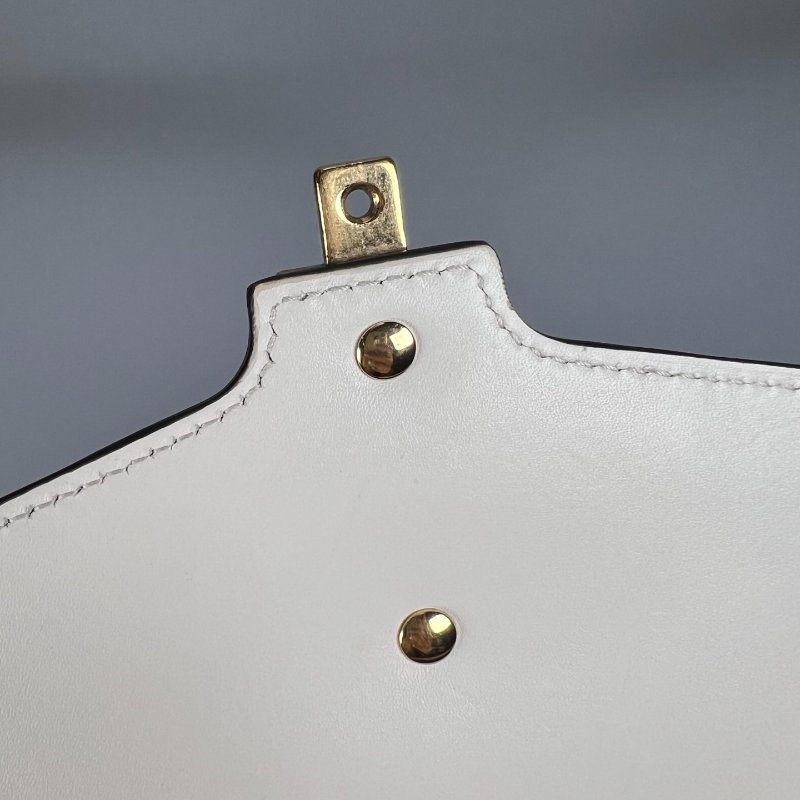 GUCCI 421882 白塞爾維亞單肩包 中號-8