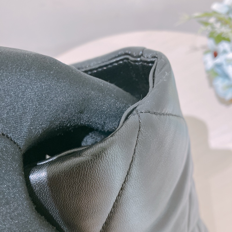 TK1904 CHANEL 香奈兒19系列大型菱格單肩鍊帶包包19 BLACK TOTE HANDBAG LAMBSKIN-22