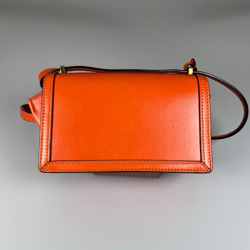 LOEWE 61611 橘色Barcelona肩背包 小號-1