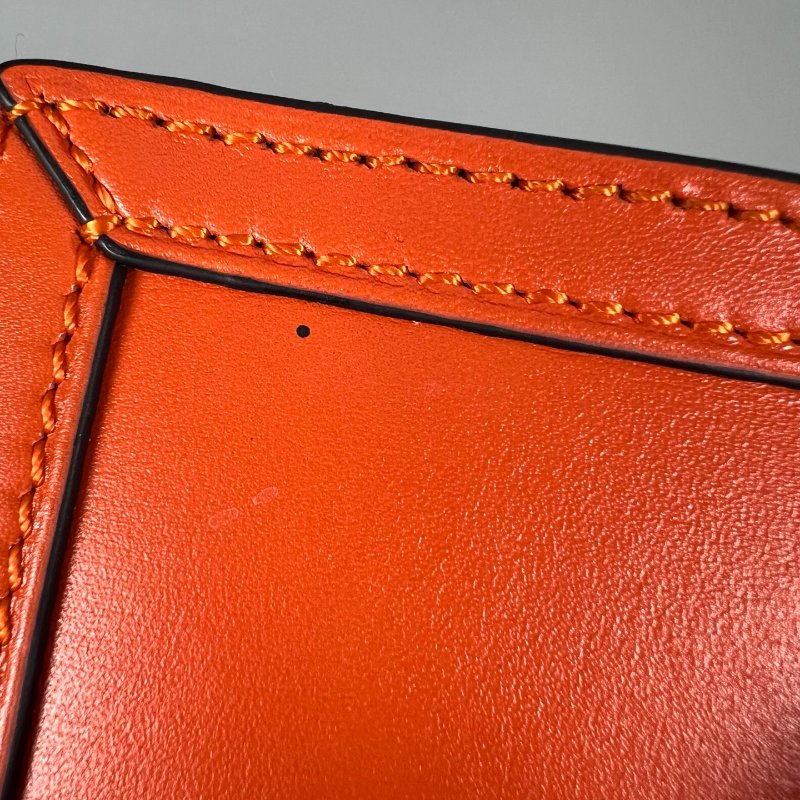 LOEWE 61611 橘色Barcelona肩背包 小號-7