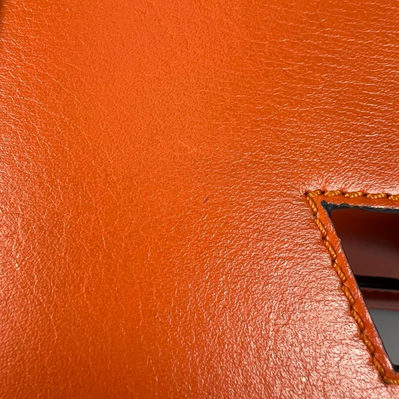 LOEWE 61611 橘色Barcelona肩背包 小號-14