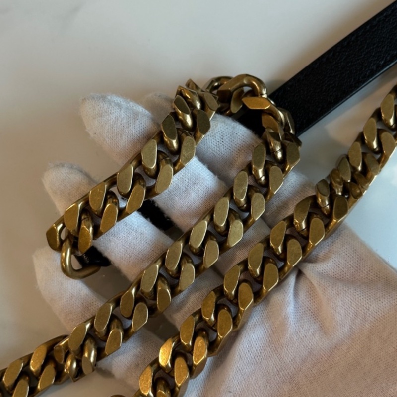 🈶購證 #99新閒置 #櫃上近🔟萬 Ysl college黑金學院包-23