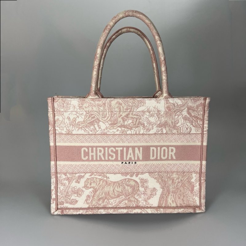 DIOR  粉膚BOOKTOTE 中號-0