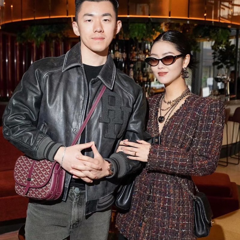 GOYARD Belvedere 郵差包 - 小號酒紅-9