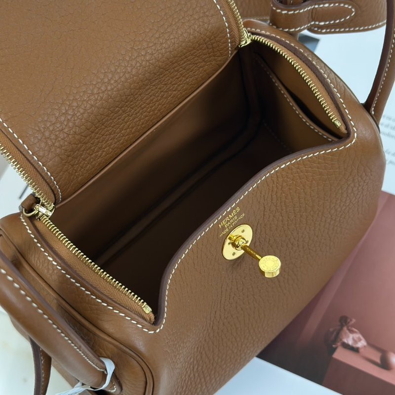 HERMES Mini lindy - 金棕金 B-6