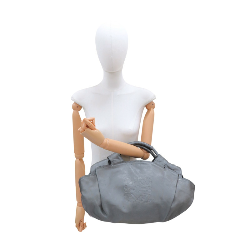 綠色 牛皮 Nappa Air 手提包【LOEWE 羅威】-9