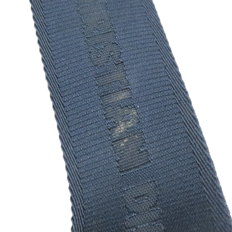 深藍色 牛皮 Saddle Bag 肩背包【Dior 迪奧】 1ADPO093YMJ-13