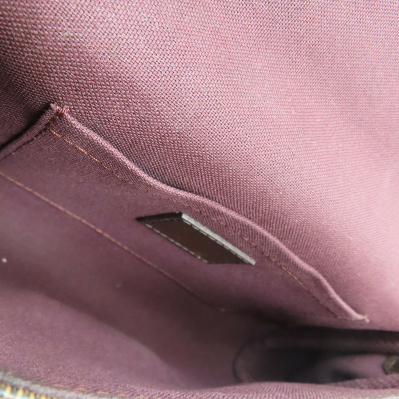 棕色 Damier 棋盤格 帆布 Favorite PM 肩背包 【LOUIS VUITTON LV 路易威登】 N41276-4
