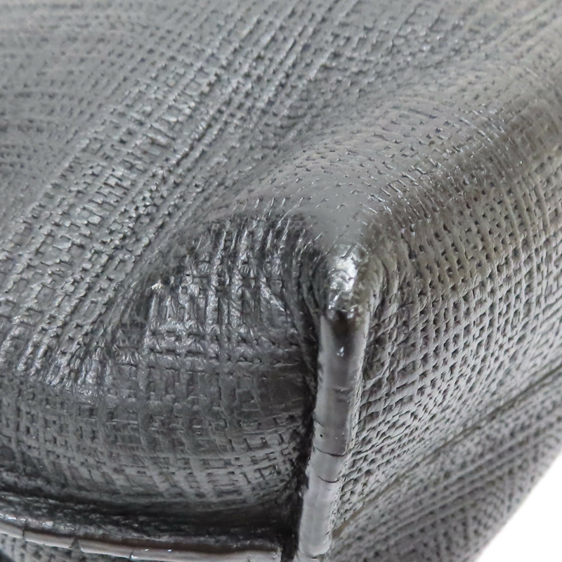 黑色 牛皮 肩背包【LOEWE 羅威】-17