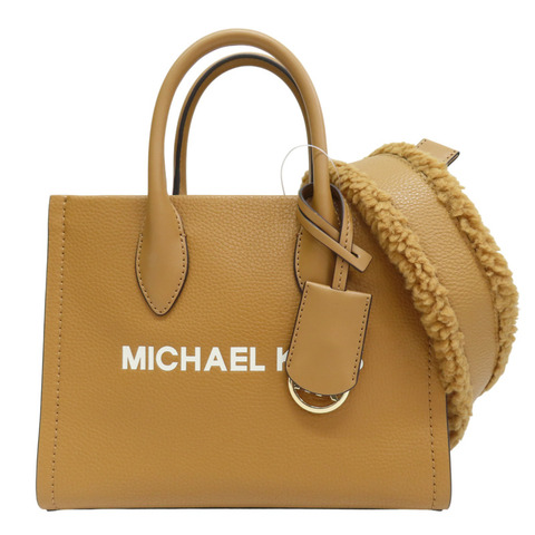 駝色 牛皮 兩用包【MICHAEL KORS 麥可寇斯】