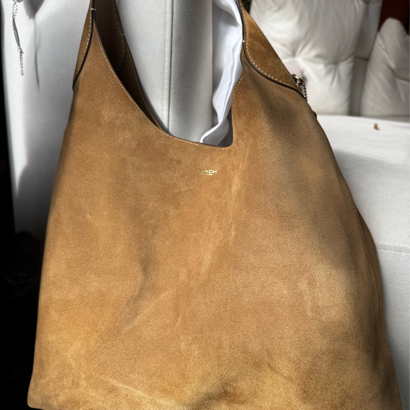 COACH Brooklyn 39 Hobo 麂皮肩背包 單肩包 手提包-1