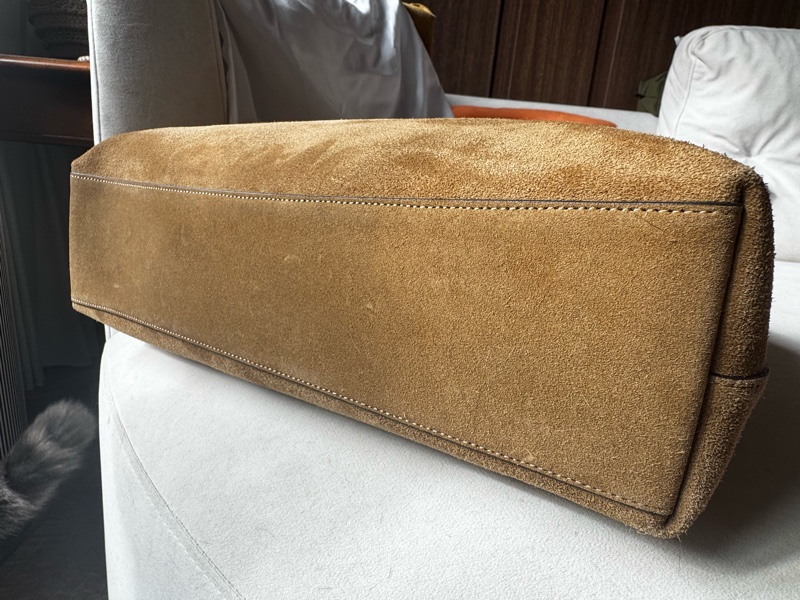 COACH Brooklyn 39 Hobo 麂皮肩背包 單肩包 手提包-3