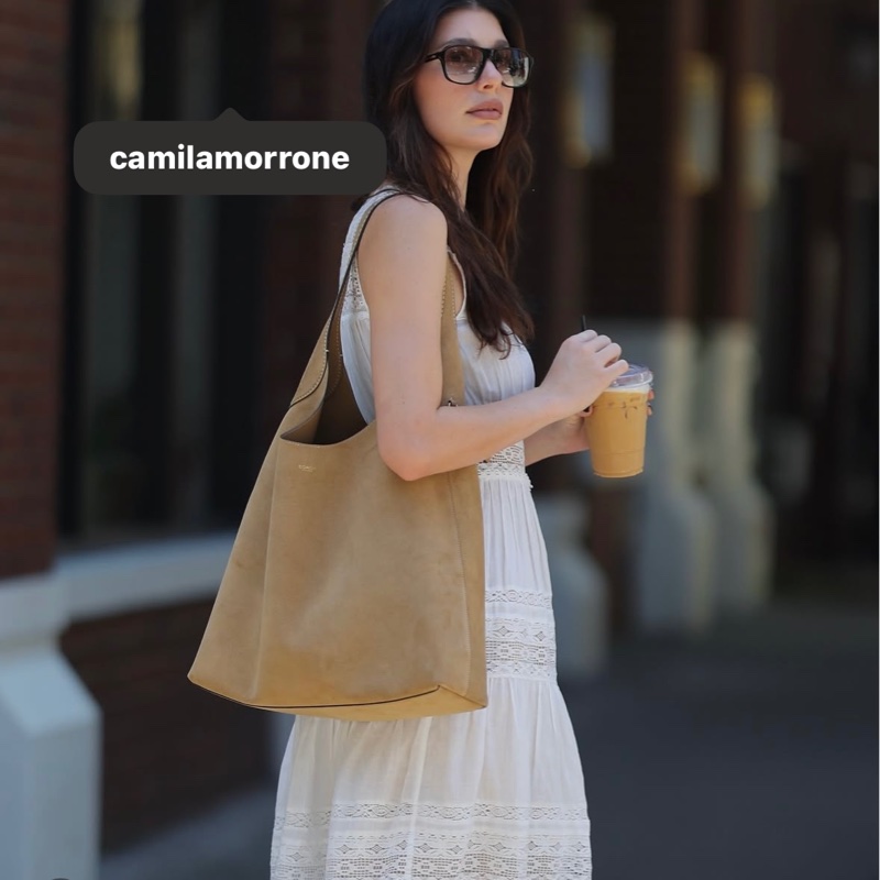 COACH Brooklyn 39 Hobo 麂皮肩背包 單肩包 手提包-5