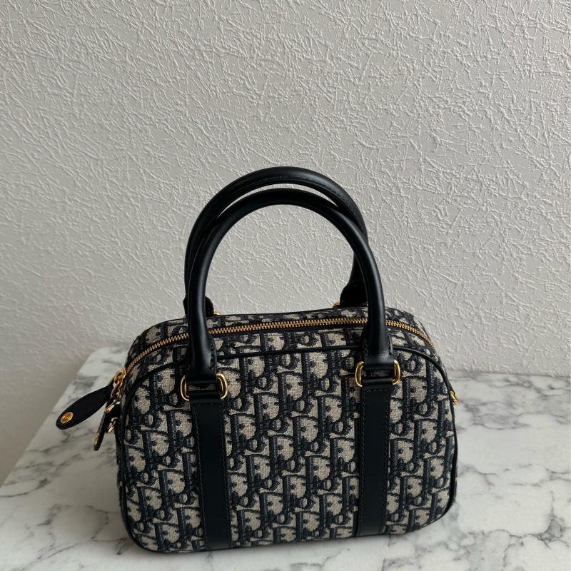 Dior緹花布保齡球手提兩用包 買11萬多🥹割愛-0