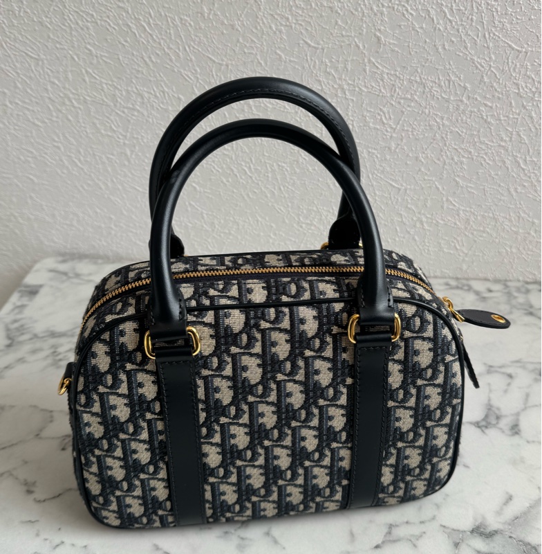 Dior緹花布保齡球手提兩用包 買11萬多🥹割愛-1