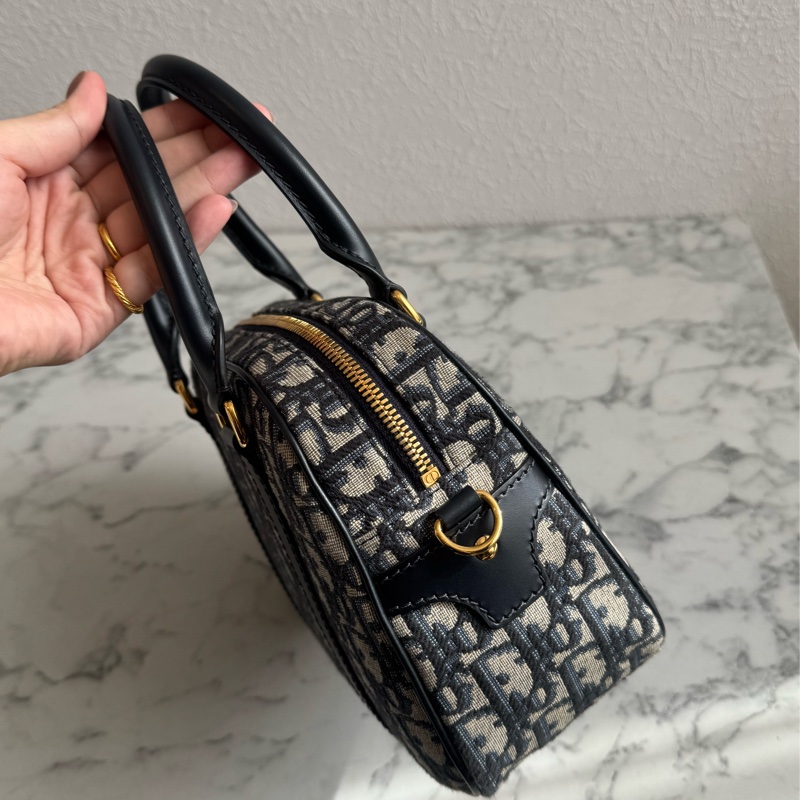 Dior緹花布保齡球手提兩用包 買11萬多🥹割愛-2