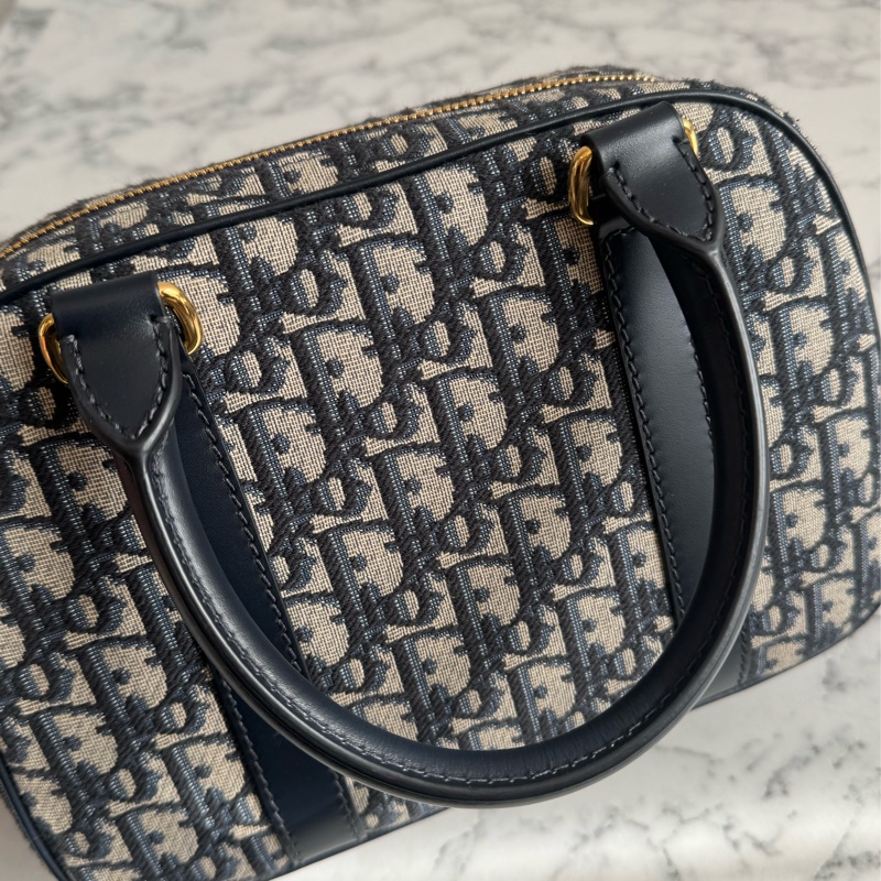 Dior緹花布保齡球手提兩用包 買11萬多🥹割愛-15