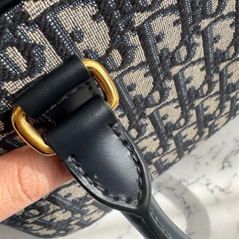 Dior緹花布保齡球手提兩用包 買11萬多🥹割愛-17