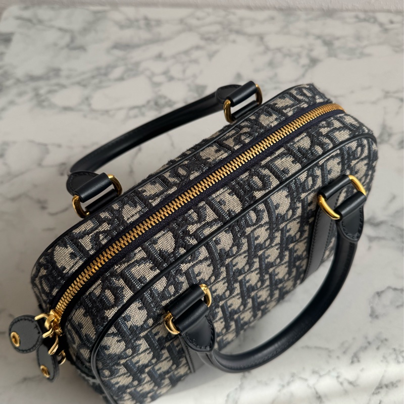 Dior緹花布保齡球手提兩用包 買11萬多🥹割愛-19