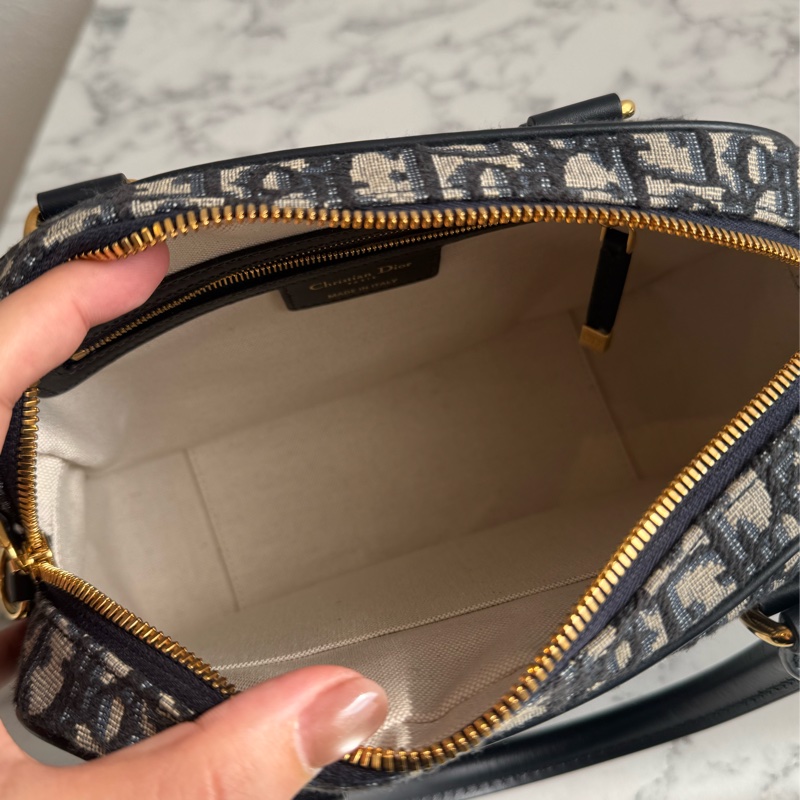 Dior緹花布保齡球手提兩用包 買11萬多🥹割愛-22