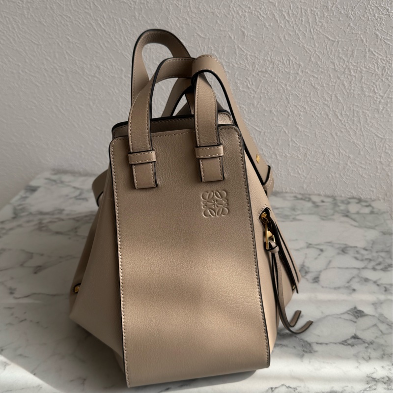 LOEWE 大象灰吊床包pm  最好裝✨✨-0