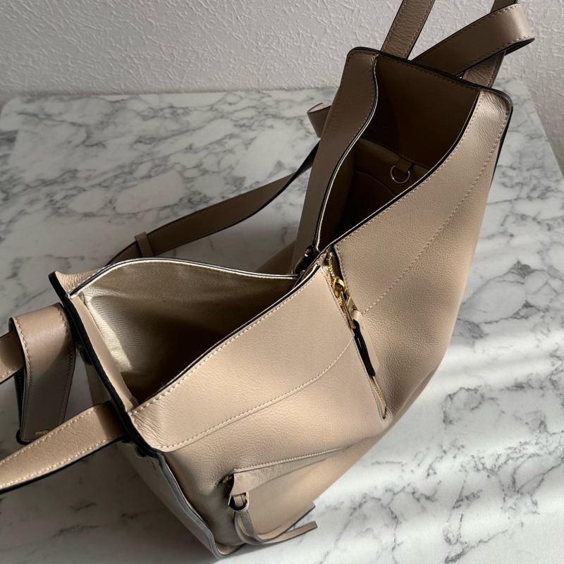 LOEWE 大象灰吊床包pm  最好裝✨✨-9