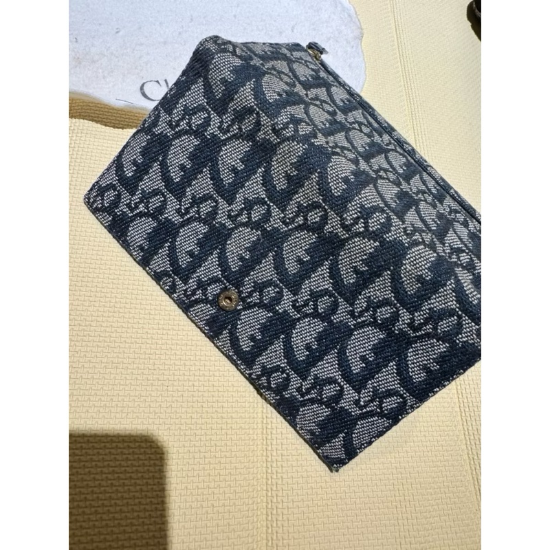 大降價典藏DIOR經典雋永馬鞍老花中夾-4