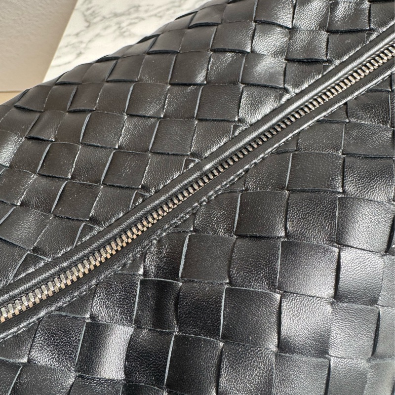 BV黑色編織扭結單肩大包 有金卡✨✨✨-18