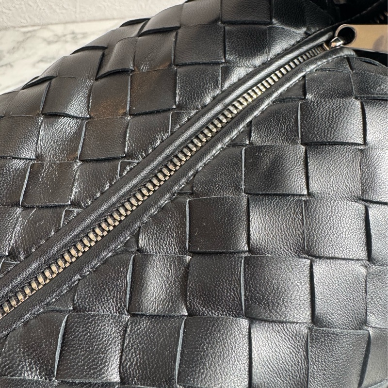 BV黑色編織扭結單肩大包 有金卡✨✨✨-19