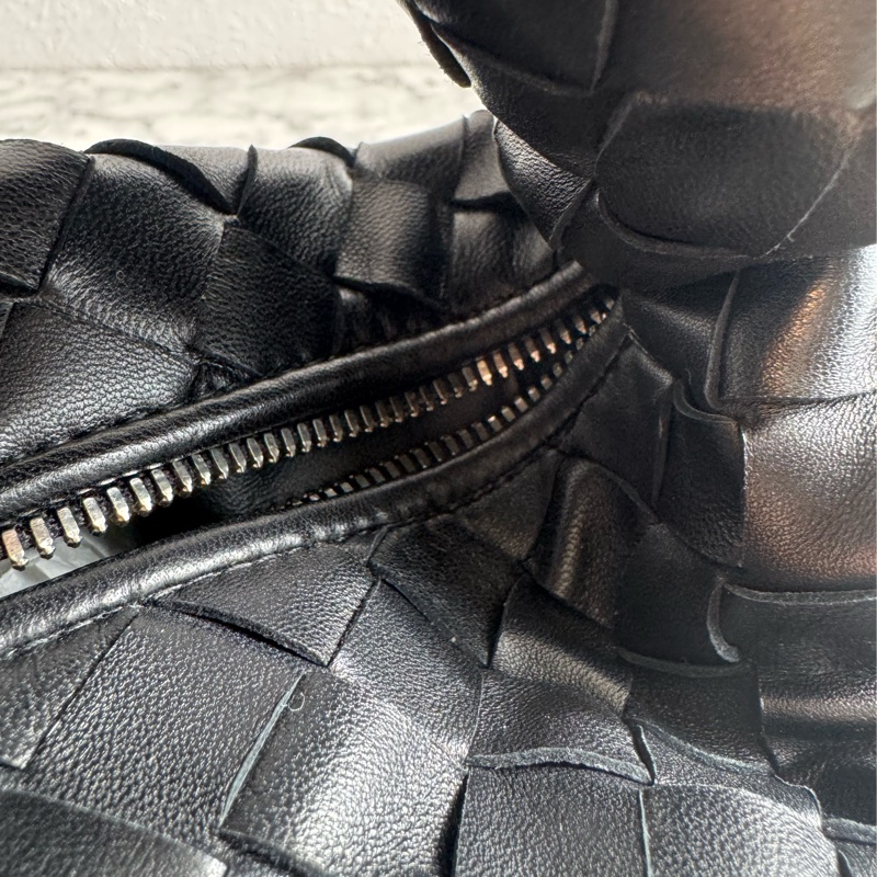 BV黑色編織扭結單肩大包 有金卡✨✨✨-22