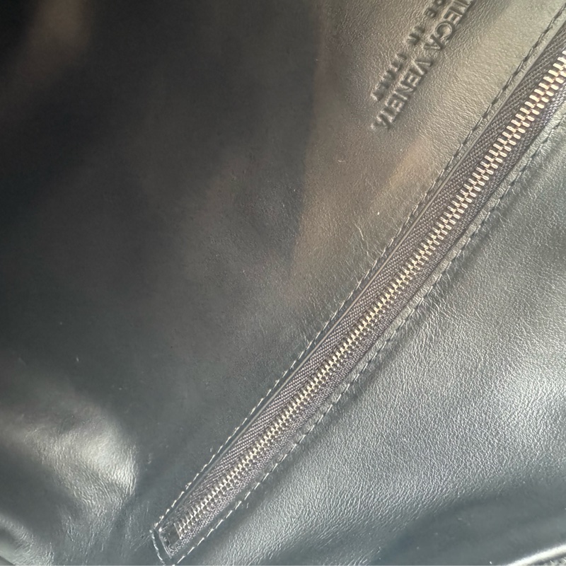 BV黑色編織扭結單肩大包 有金卡✨✨✨-31