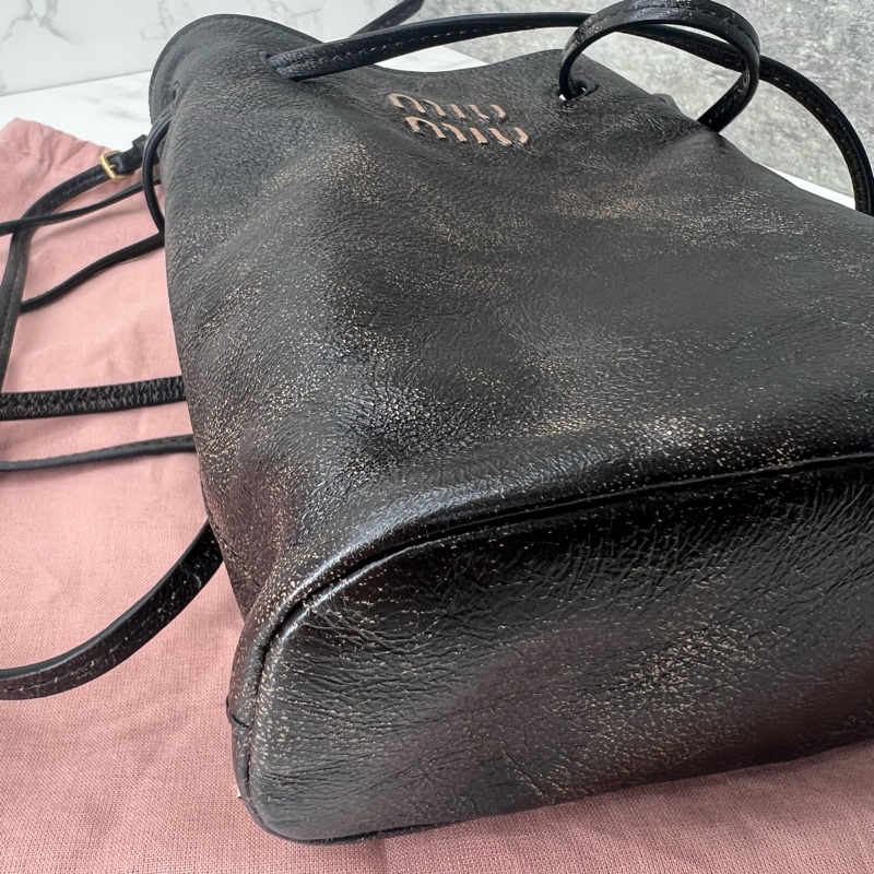 💗香緹國際精品💗 705 MIUMIU 福袋包 #深棕色 #咖啡棕 #miumiu老錢風-6