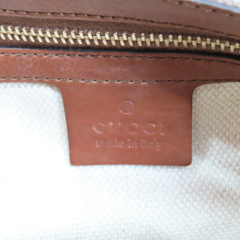 棕色 牛皮 肩背包【GUCCI 古馳】 282344-6