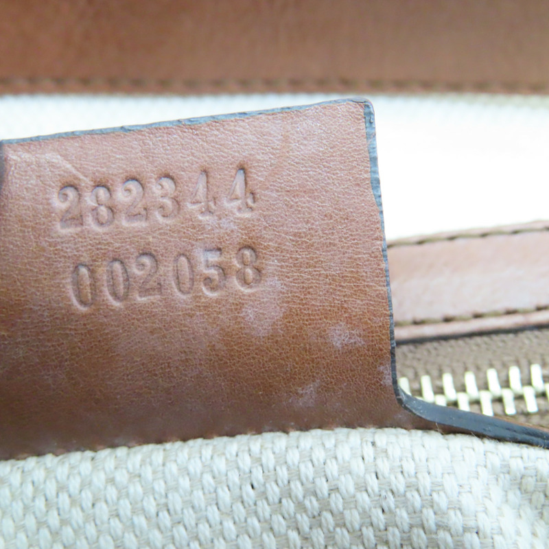 棕色 牛皮 肩背包【GUCCI 古馳】 282344-7