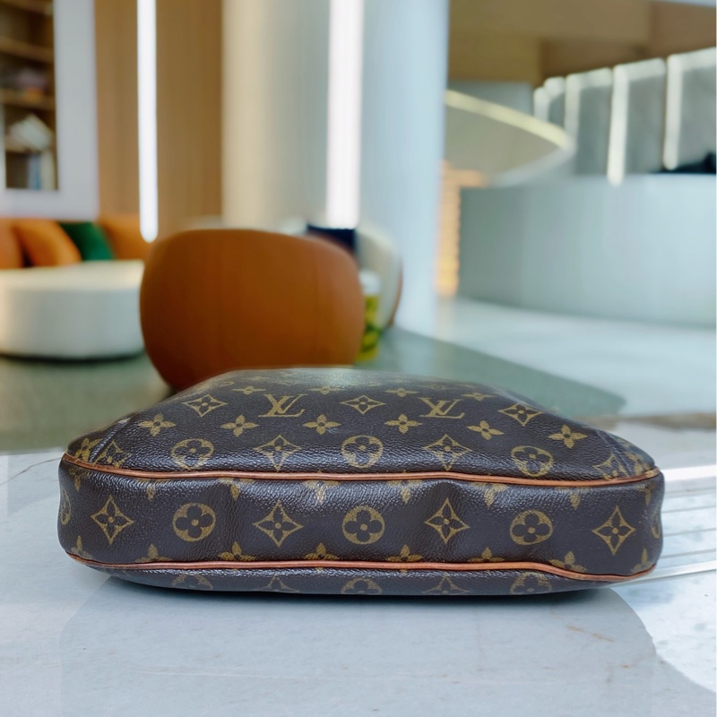 95新LV路易威登Odeon老花肩包 尺寸:31✖️32-3