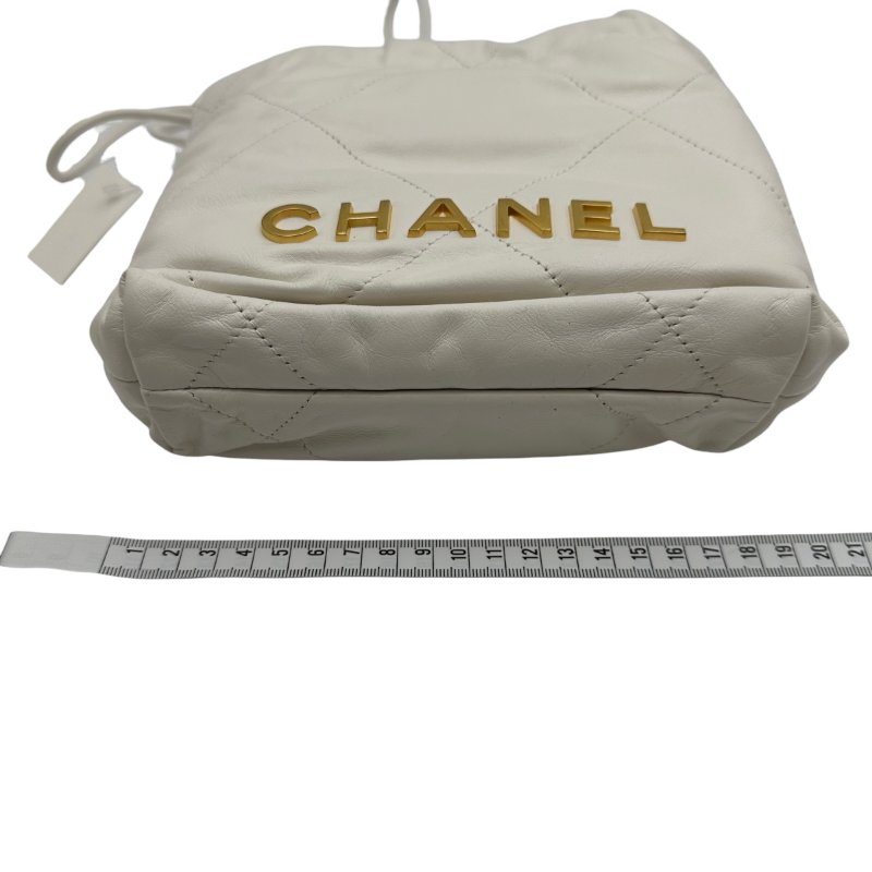 【美收精品】CHANEL 白色Chanel 22 mini C-40-12