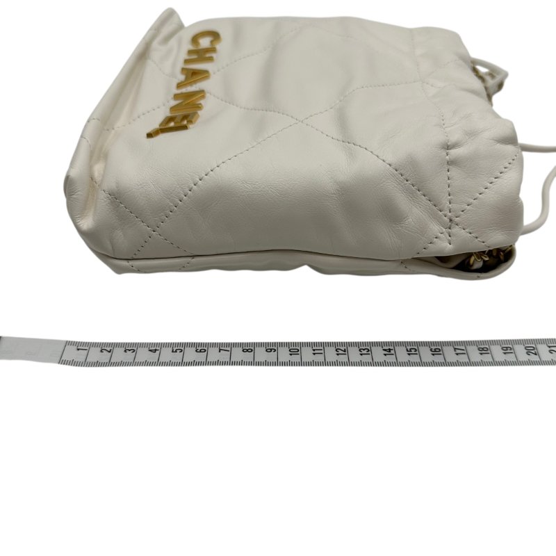 【美收精品】CHANEL 白色Chanel 22 mini C-40-13