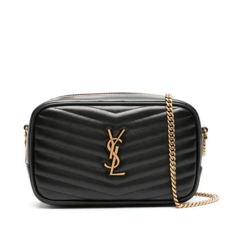 SAINT LAURENT Monogram Lou 迷你斜背包 748849 DV707 1000-0