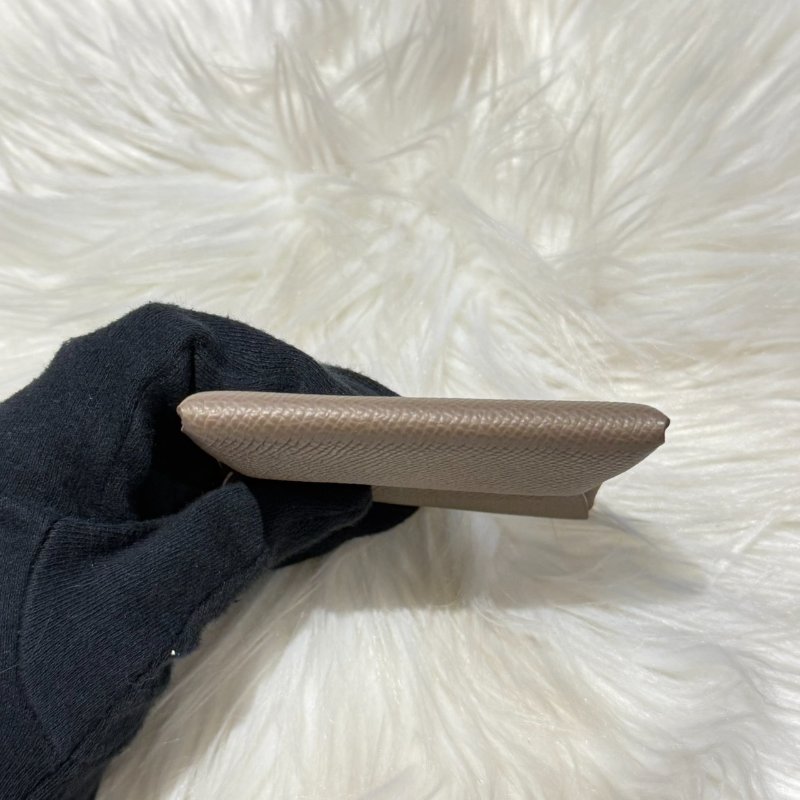 愛馬仕 Bastia 大象灰零錢包-6