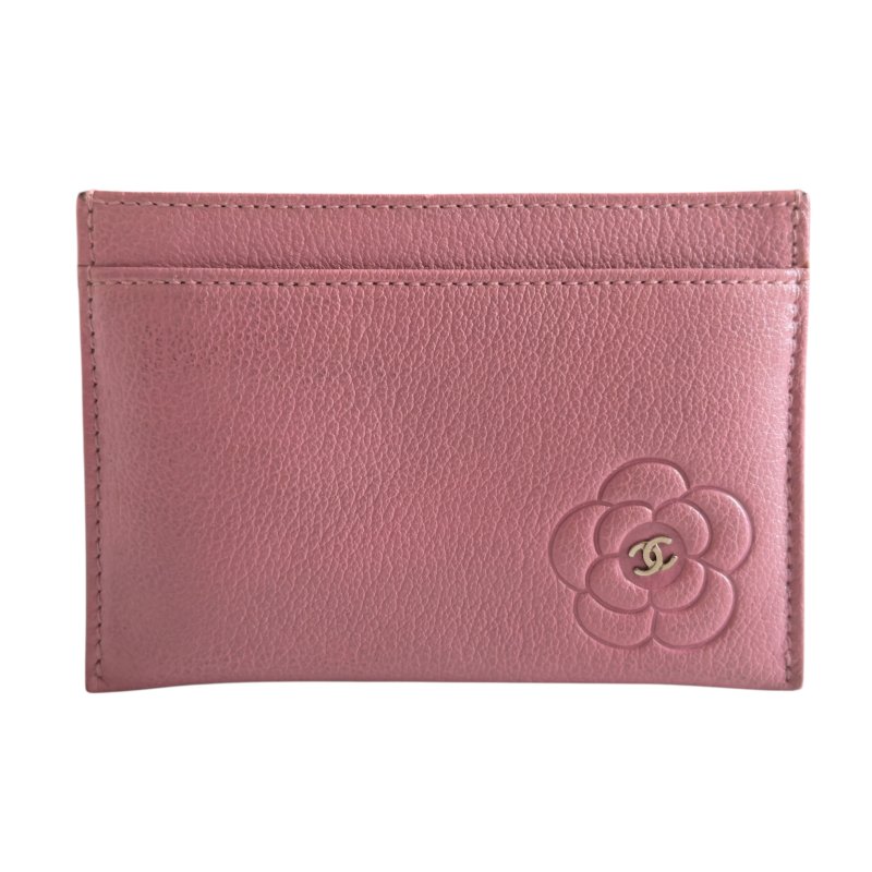 CHANEL CC 山茶花 卡包-0