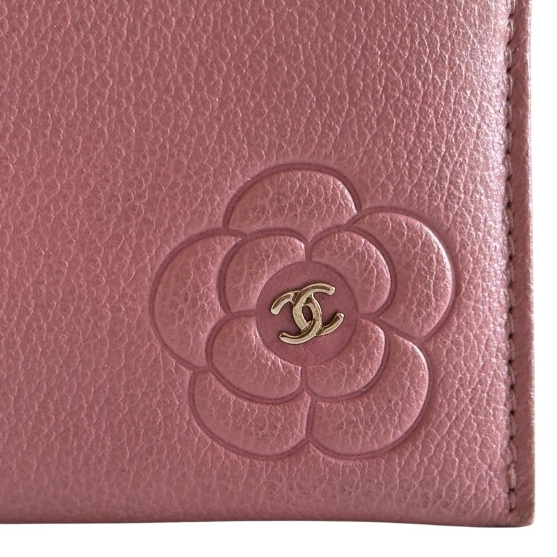 CHANEL CC 山茶花 卡包-1