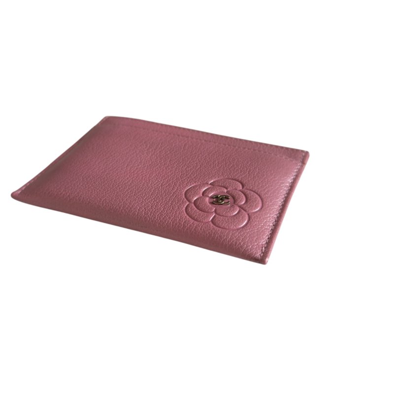 CHANEL CC 山茶花 卡包-4