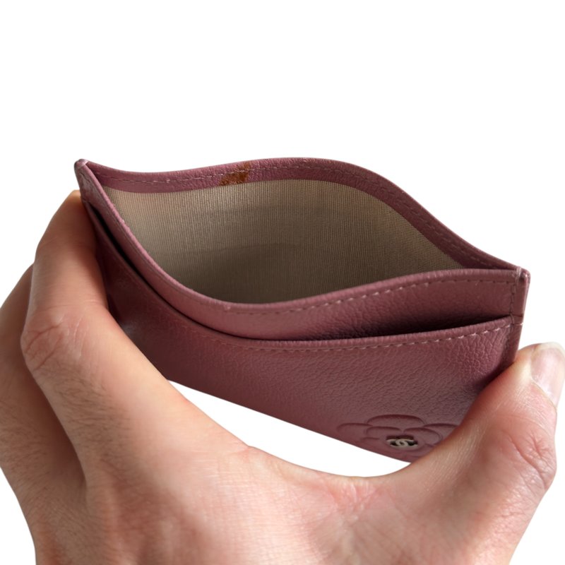 CHANEL CC 山茶花 卡包-11