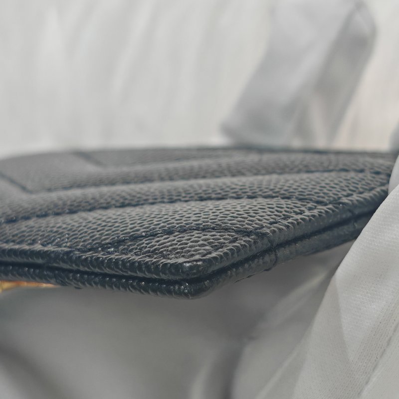 YSL Monogram 黑色 牛皮 細粒紋理提花凸紋 24年編碼-5