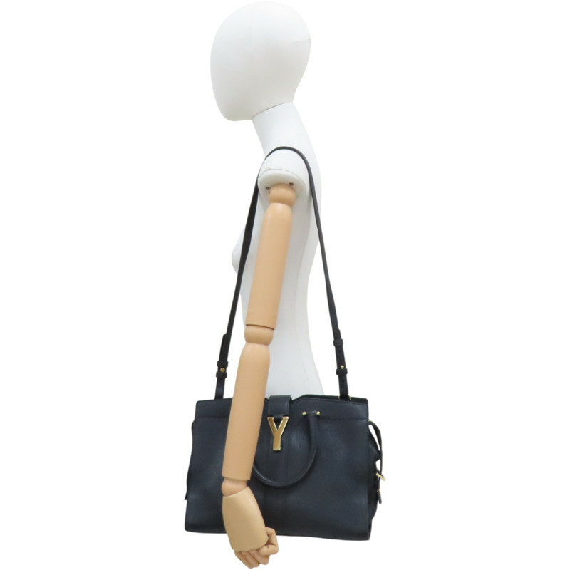 黑色 牛皮 Cabas ChYc 兩用包【SAINT LAURENT YSL 聖羅蘭】 400666-9