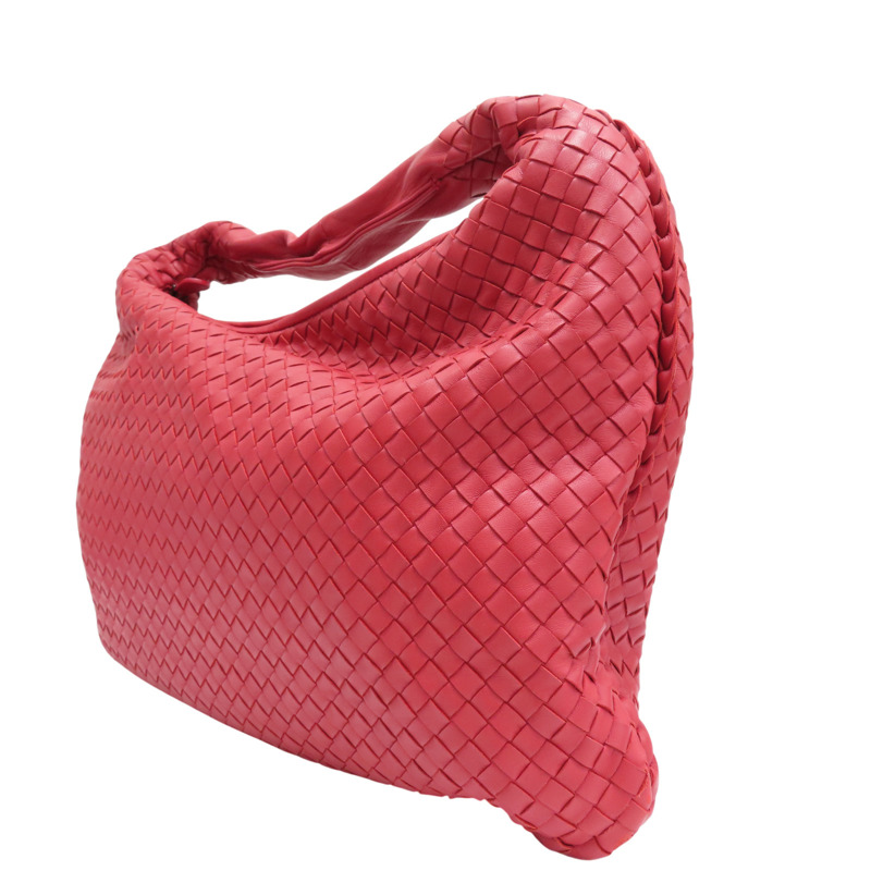 紅色 羊皮編織 手提包【BOTTEGA VENETA BV 寶緹嘉】-2