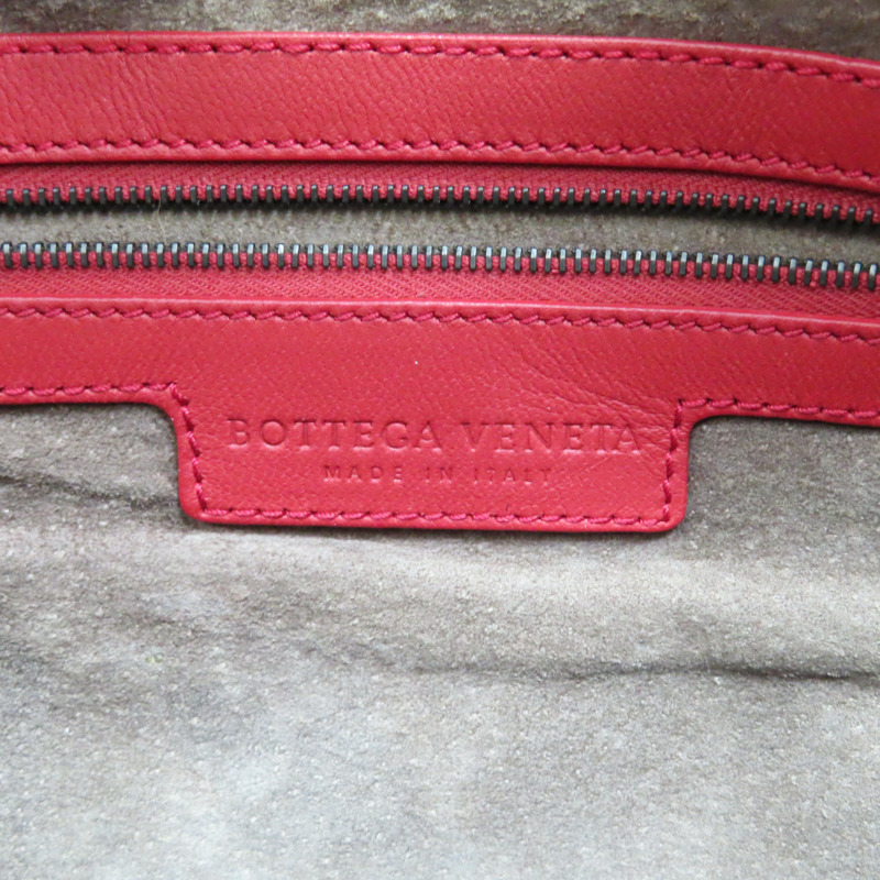 紅色 羊皮編織 手提包【BOTTEGA VENETA BV 寶緹嘉】-6