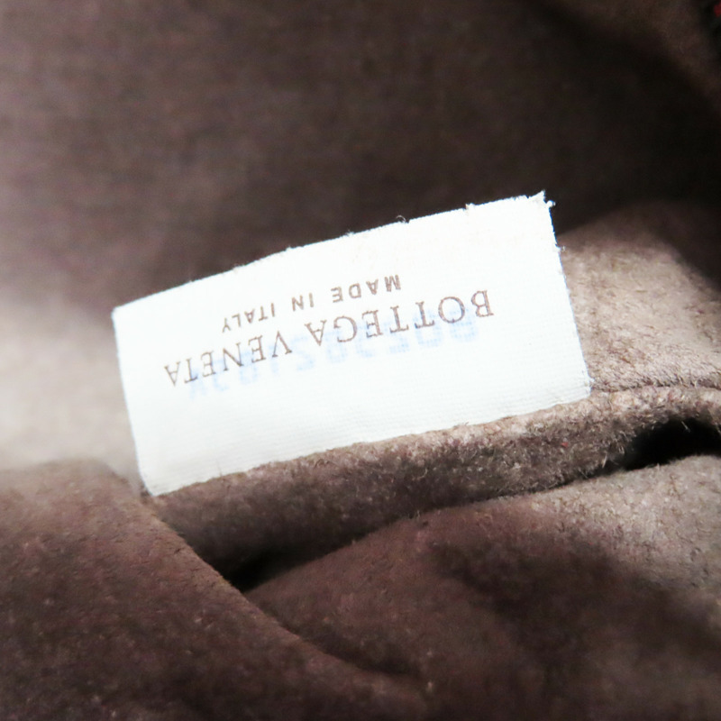 紅色 羊皮編織 手提包【BOTTEGA VENETA BV 寶緹嘉】-8